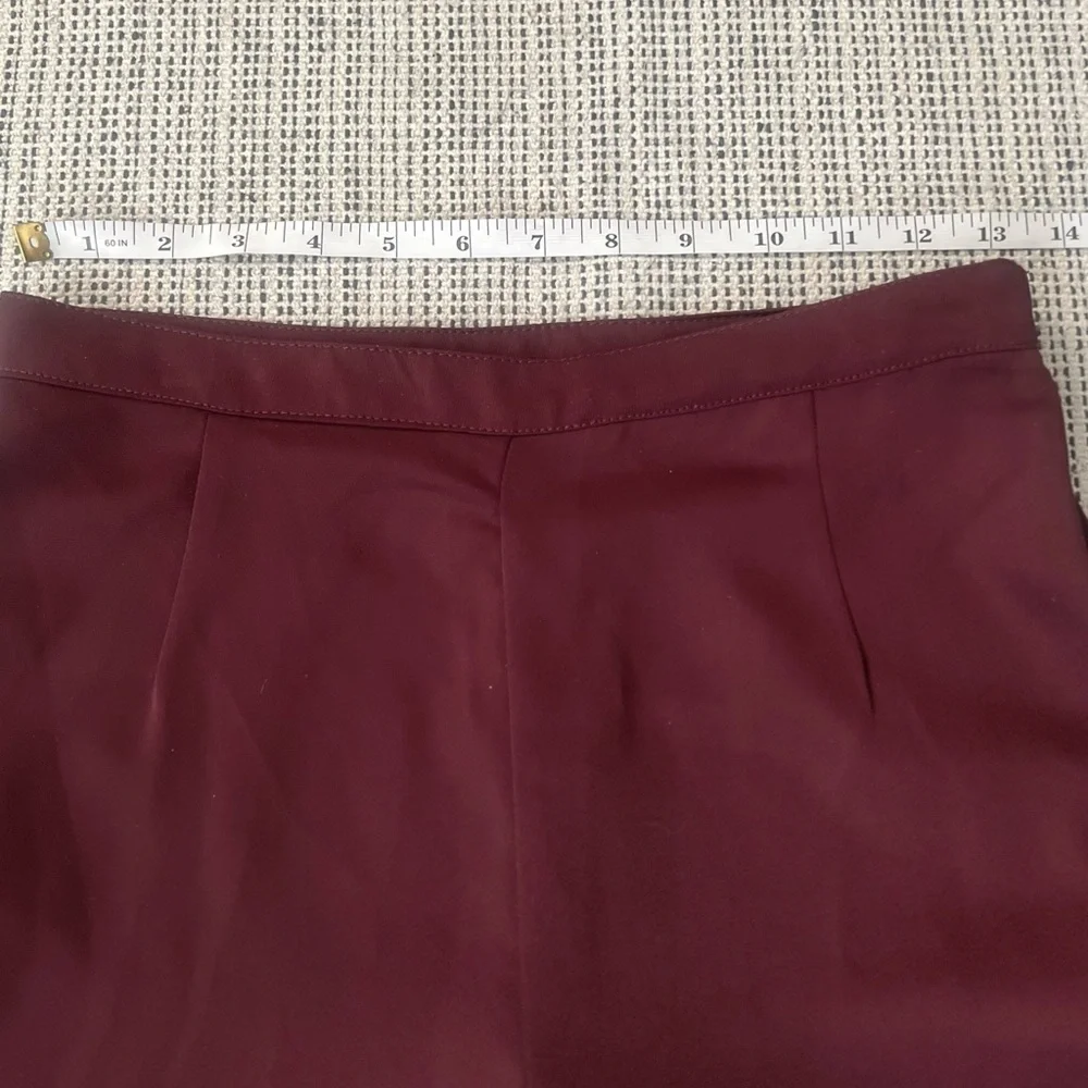H&M Divided Burgundy Wide Leg Pants